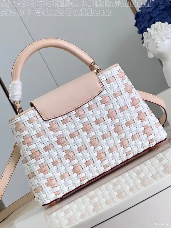 Affordable CAPUCINES BB-31.5*20*11CM LOUIS VUITTON 0503